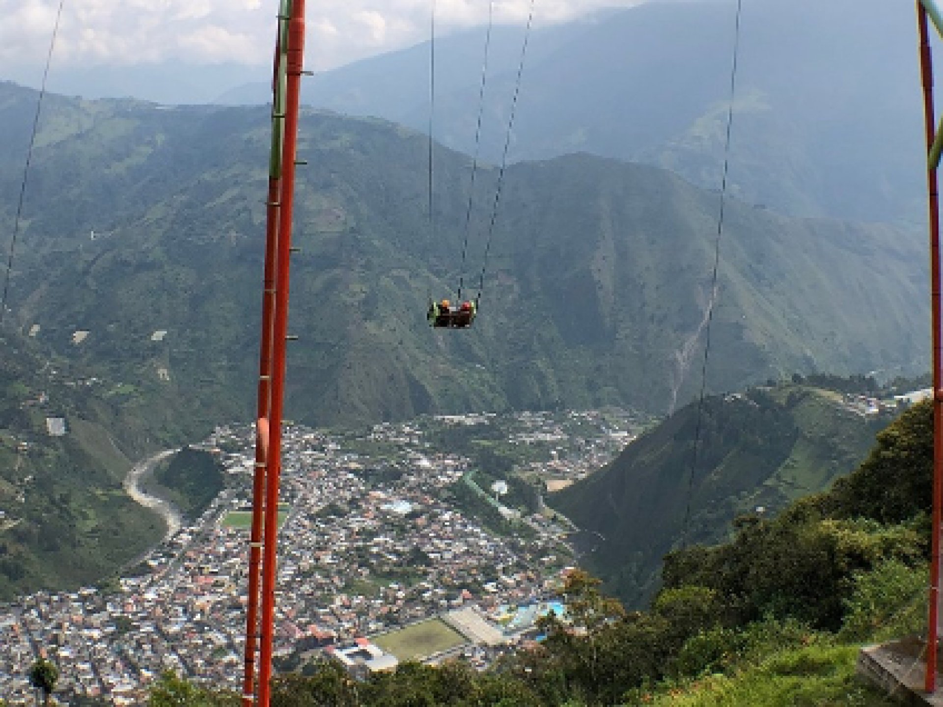 Diamond Walkway and Swing Fantasies of Flying